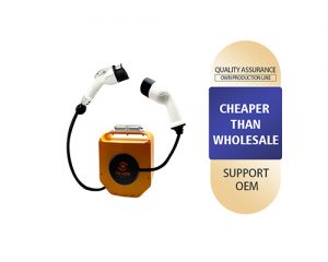 afd1 Dual-Gun Type 2 to Type 1 EV Charging Adapter with Storage